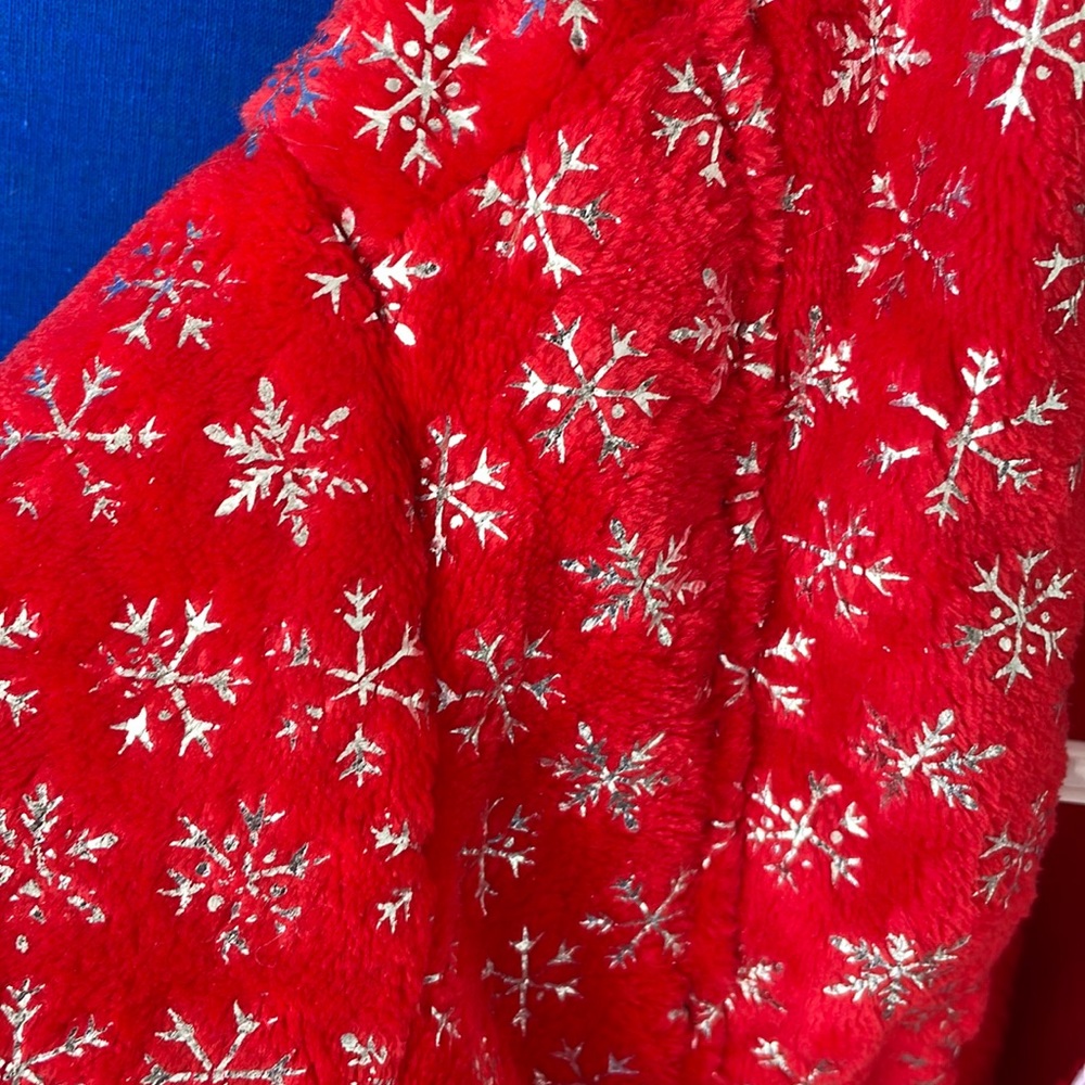 Festive Holiday Dog Robe - M - Picture 2 of 5